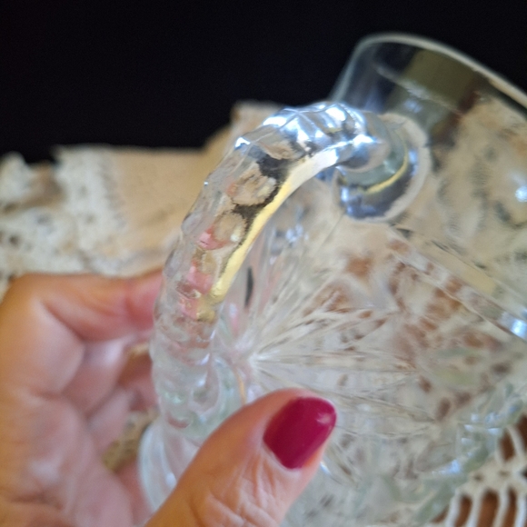 Star of David Anchor hocking pitcher - Picture 7 of 9